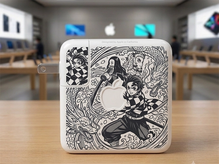 Adaptador USB-C 70W · Grabado